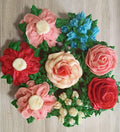 Flower cupcakes bouquet