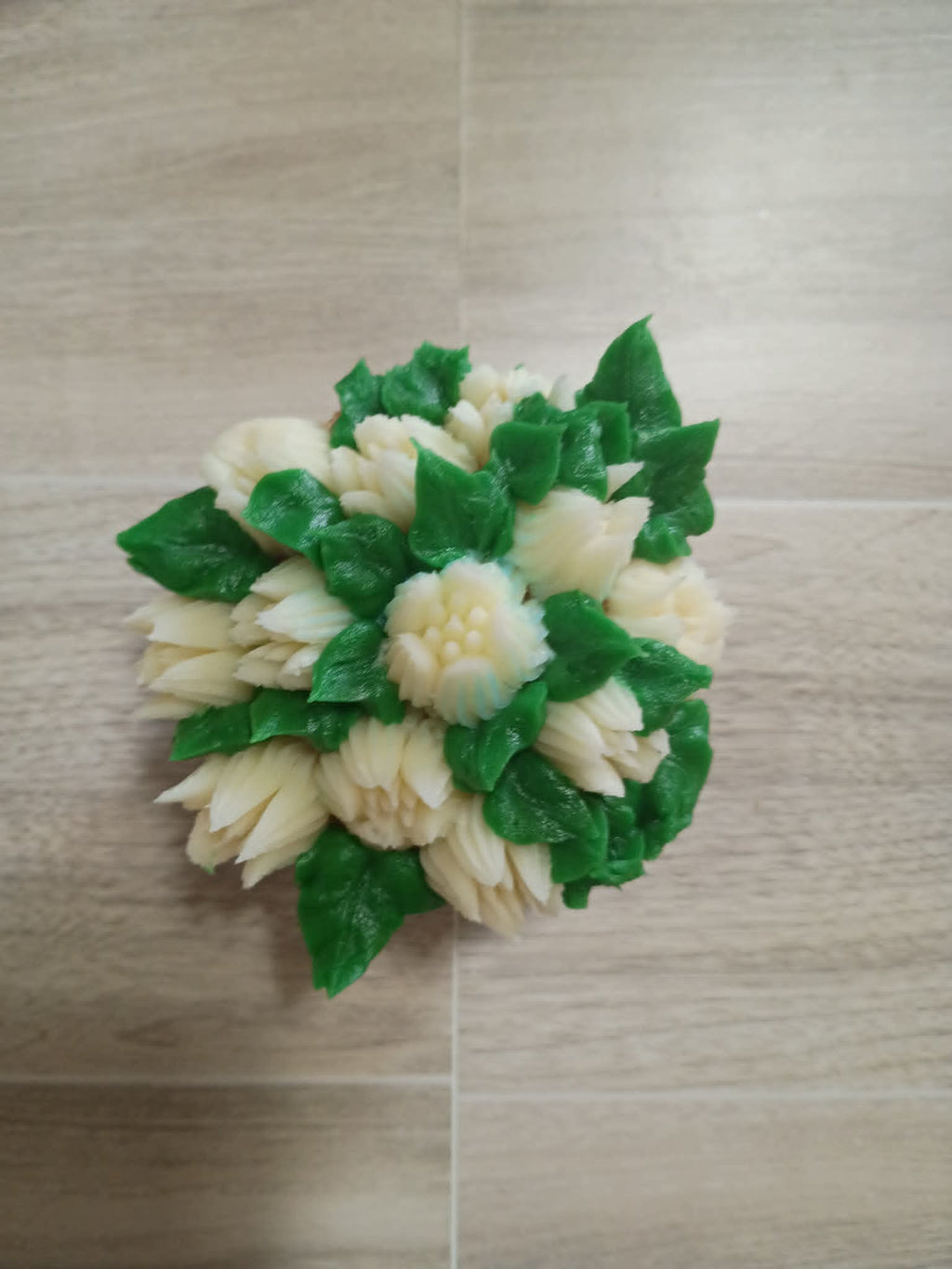Flower cupcakes bouquet