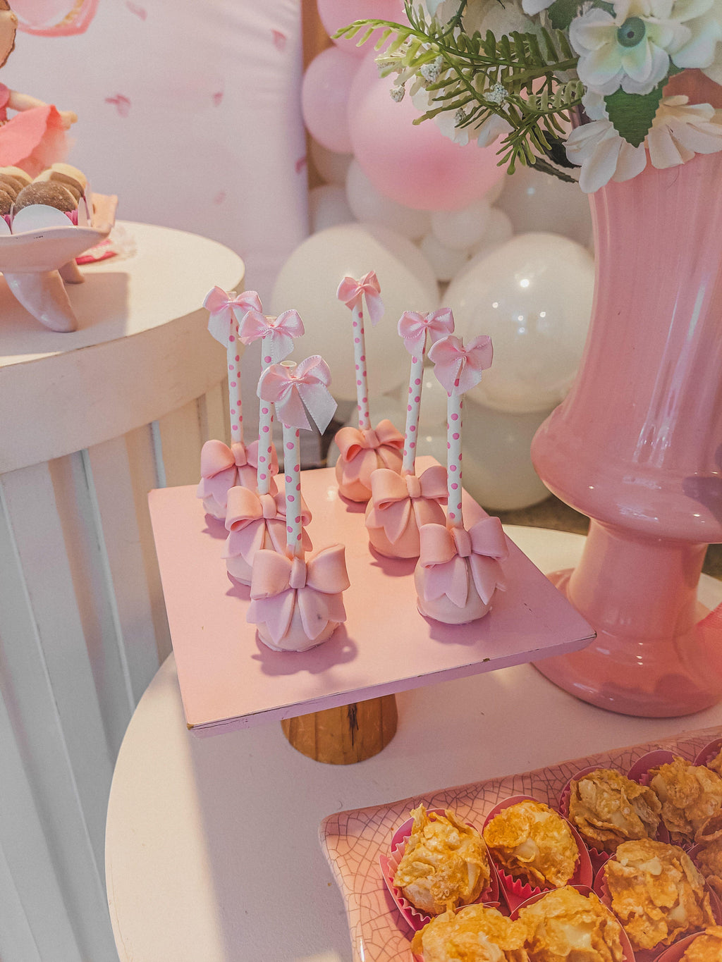 Pink bow