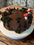 Whimsical Forest Cake
