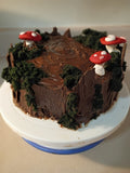 Whimsical Forest Cake