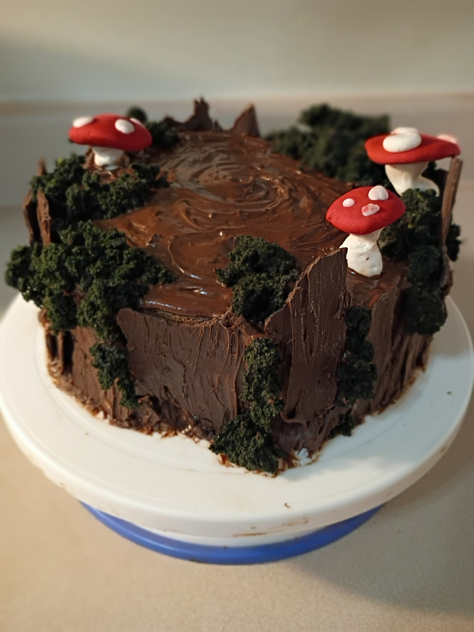 Whimsical Forest Cake