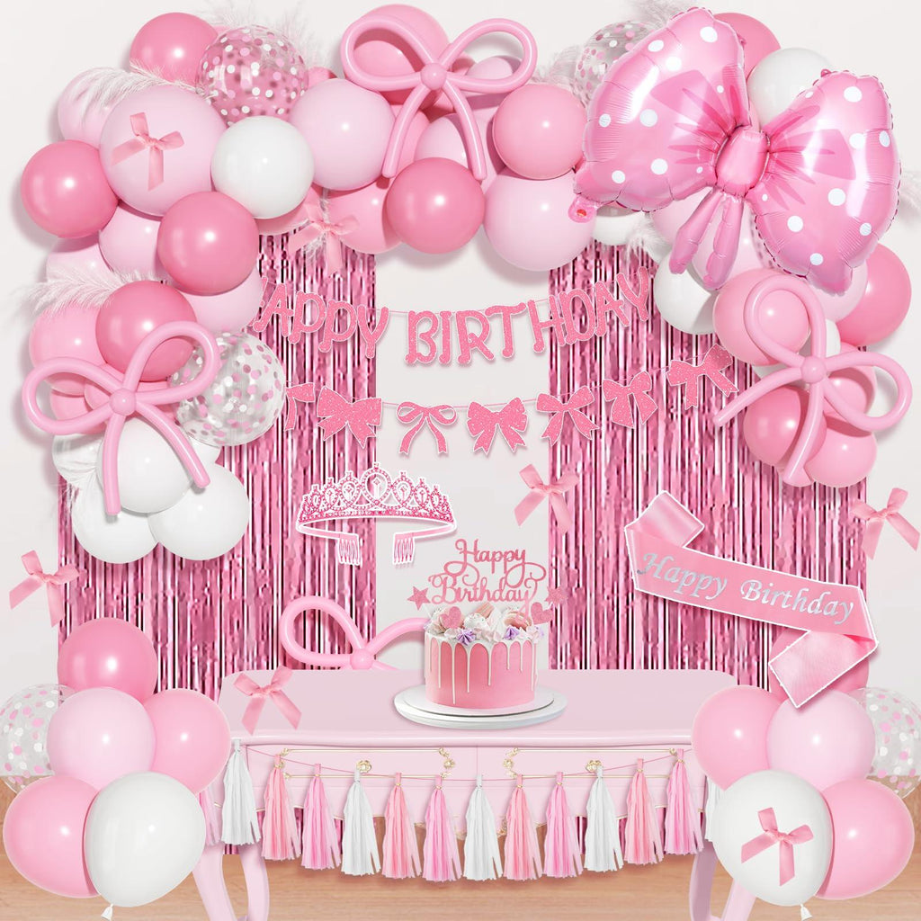 Pink bow
