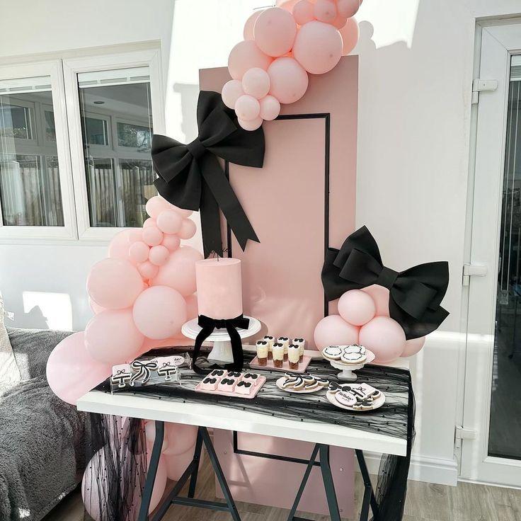 Pink bow